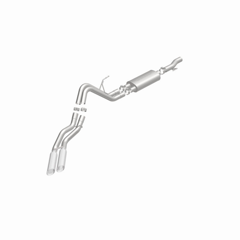 MagnaFlow SYS C/B 10-11 Ford F150 Raptor 6.2L exhaust system for offroad performance upgrades.