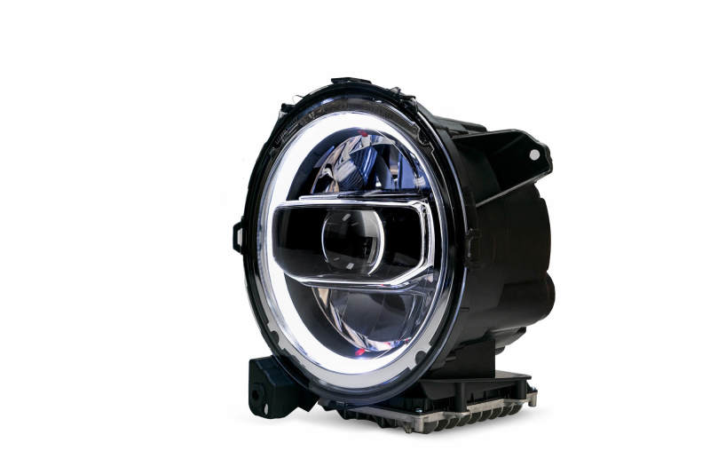 DV8 Offroad 2018+ Jeep Wrangler JL/Gladiator LED Projector Headlights in black
