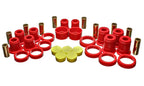 Energy Suspension 02-07 GM SUV Red Rear End Control Arm Bushing Set for off road parts and suspension lift kits.