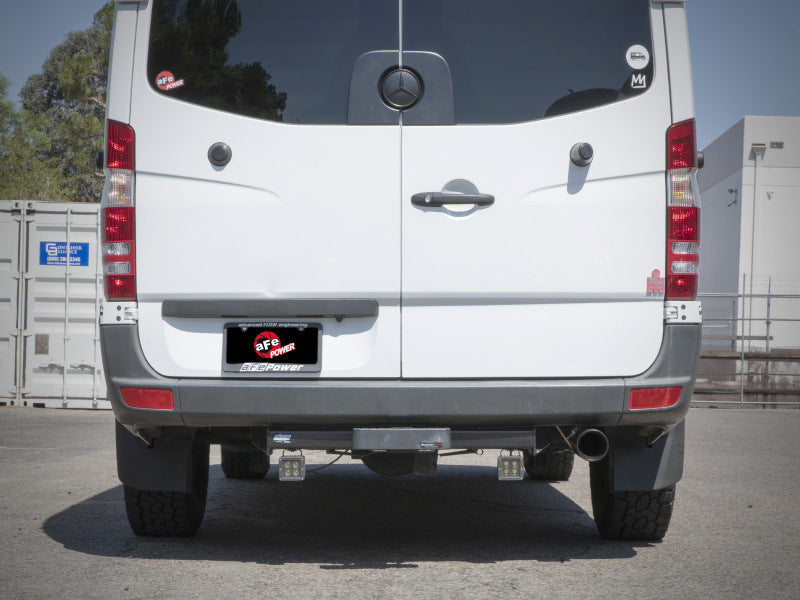 aFe Vulcan Series 3in 304SS DPF-Back Exhaust 10-25 MB Sprinter 2500/3500 V6-3.0L w/ Black Tips Secondary image