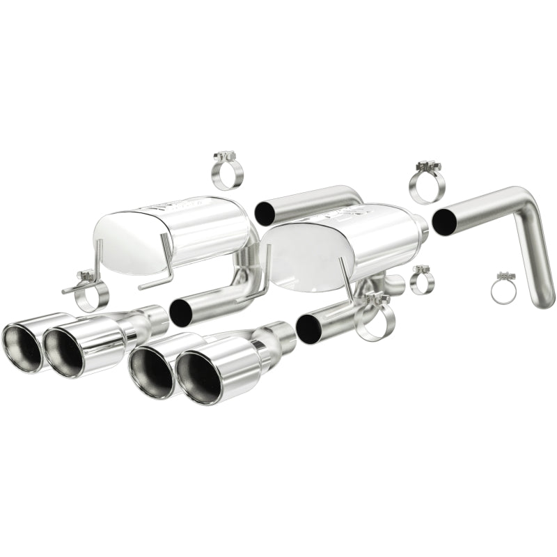 MagnaFlow Sys Cat-Back 05- C6 Corvette rear sys Secondary image