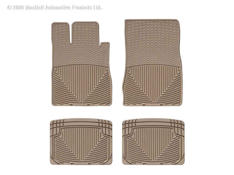 WT Rubber Mats - Rear - Tan Secondary image
