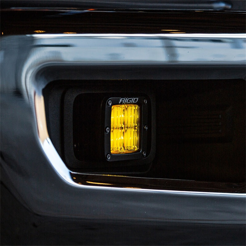 Rigid Industries D-Series PRO SAE Fog Yellow Pair for offroad lighting