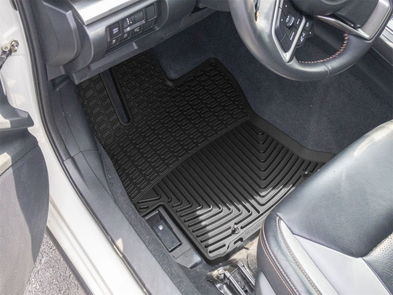 WeatherTech 18-23 Subaru Crosstrek 1st Row Front All-Weather Floor Mats - Black Secondary image