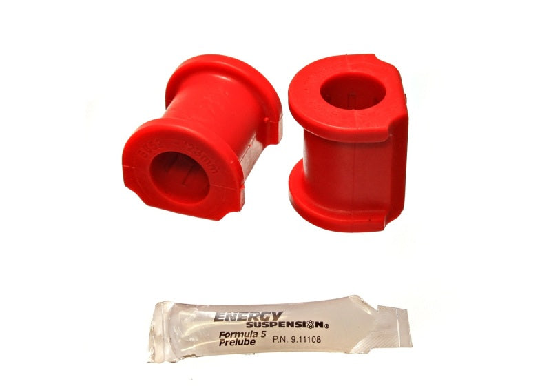 Energy Suspension 02-04 Acura RSX (includes Type S) Red 23mm Front Sway Bar Bushings and lubricant packet