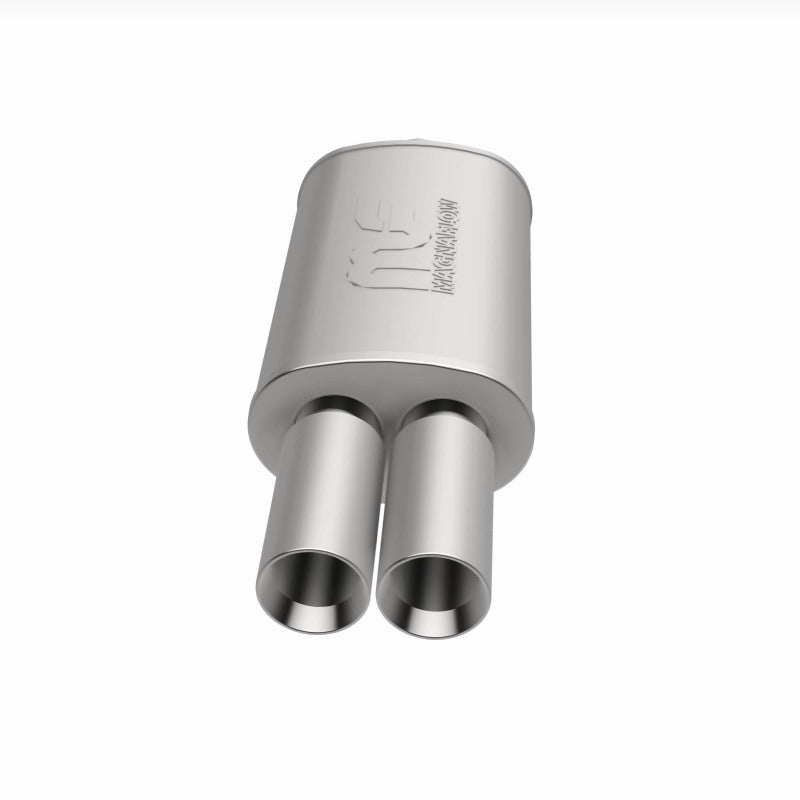 MagnaFlow Muffler W/Tip Mag SS 14X5X8 2.25/3 for offroad performance upgrades