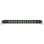 Rigid Industries 10in Radiance Plus SR-Series Single Row LED Light Bar with 8 Backlight Options for offroad lighting and electrical.