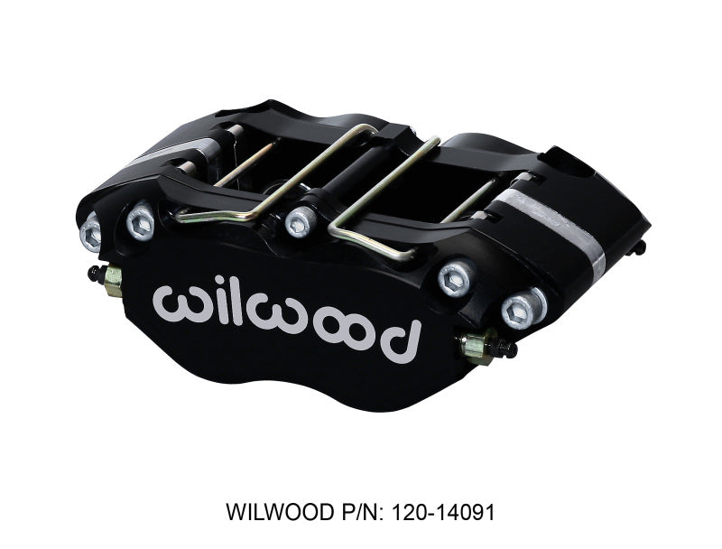 Wilwood Caliper-GN6R-L/H-Black Ano (.80 Thk Pad) 1.75/1.38/1.38in Pistons 1.38in Disc Secondary image