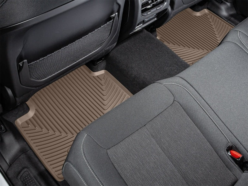 WeatherTech 22-23 Jeep Grand Cherokee WL (Incl. 2022 4xe) Rear Rubber Mats - Tan Secondary image