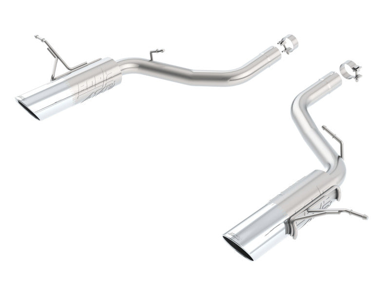 Borla 12-13 Jeep Grand Cherokee SRT8 6.4L 8cyl Aggressive ATAK Exhaust (rear section only) exhaust system with shiny tips.