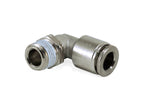 Air Lift Swivel Elbow Fitting - 1/8in MNPT x 1/4in PTC for offroad performance upgrades