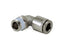 Air Lift Swivel Elbow Fitting - 1/8in MNPT x 1/4in PTC for offroad performance upgrades