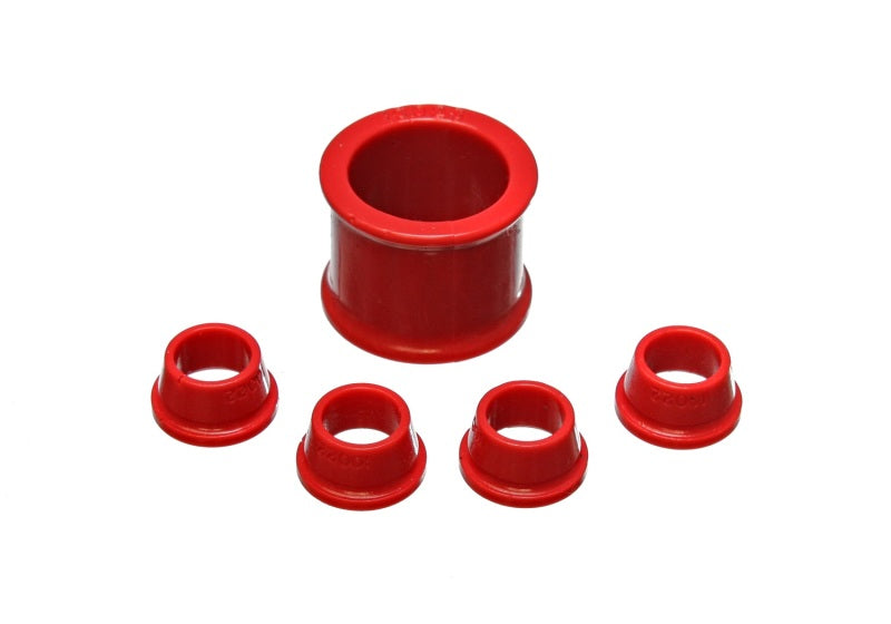 Energy Suspension 88-91 Honda Civic/CRX Red Power Steering Rack Bushing Set Main image