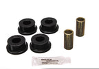 Energy Suspension 80-98 Ford F-250 4WD/F350 4WD Black Front Frame Shackle Bushing Set for offroad performance upgrades.