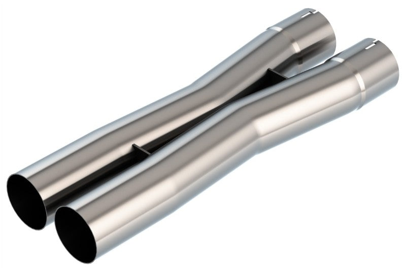 Borla 3.0in Universal X-Pipe 4.43in Inlet Centerline 3.51in Outlet Centerline 21.06in OAL Secondary image