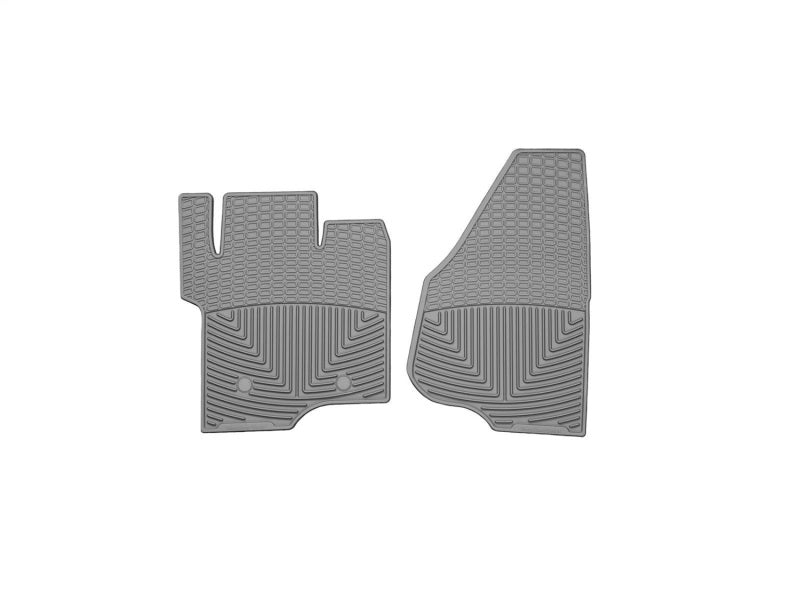 WeatherTech 11+ Ford Super Duty Front Rubber Mats - Grey Secondary image