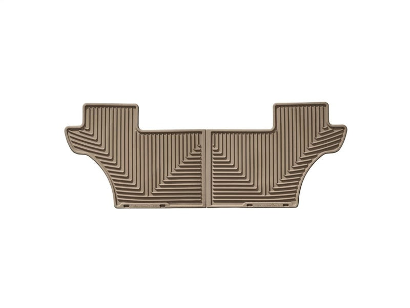 WeatherTech 06+ Mercedes-Benz R-Class (V251) Rear Rubber Mats - Tan Secondary image
