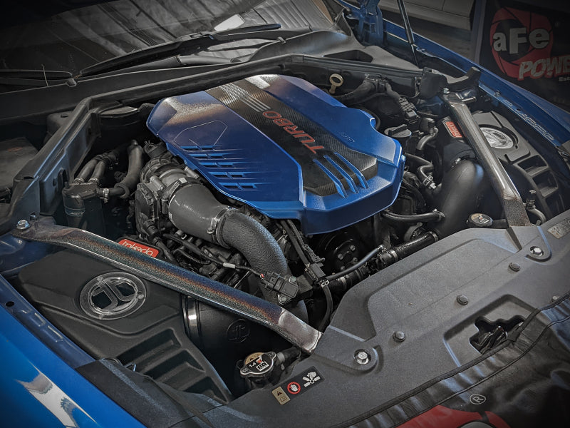 aFe 18-22 Kia Stinger V6-3.3L (tt) MagnumFORCE Intakes Stage-2 Pro DRY S Secondary image