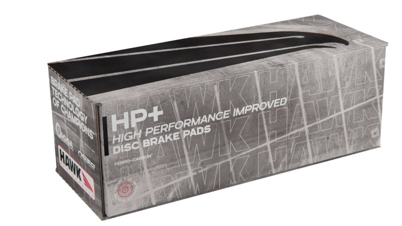 Hawk 03-06 Evo / 04-09 STi / 03-07 350z Track HP+ Street Rear Brake Pads packaging