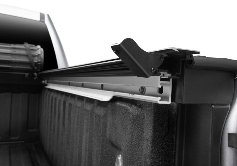 BAK 19-21 Dodge Ram w/ Ram Box Revolver X4s 5.7ft Bed Cover close-up view, showcasing premium durable design features.