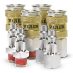 High Flow Automatic Quick Connect Coupler & Stud Kits