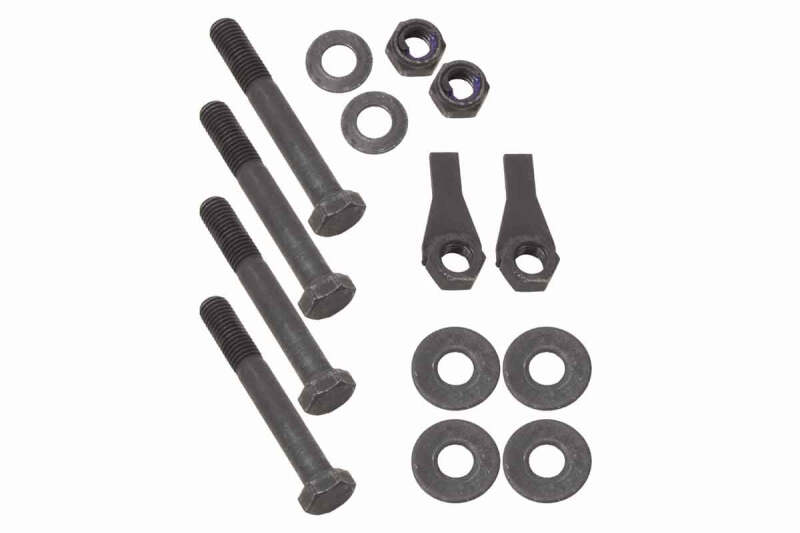 Fishbone Offroad 07-18 JK Wrangler Rubicon and Unlimited Jeep JK Rear D-Ring Frame Mounts hardware components