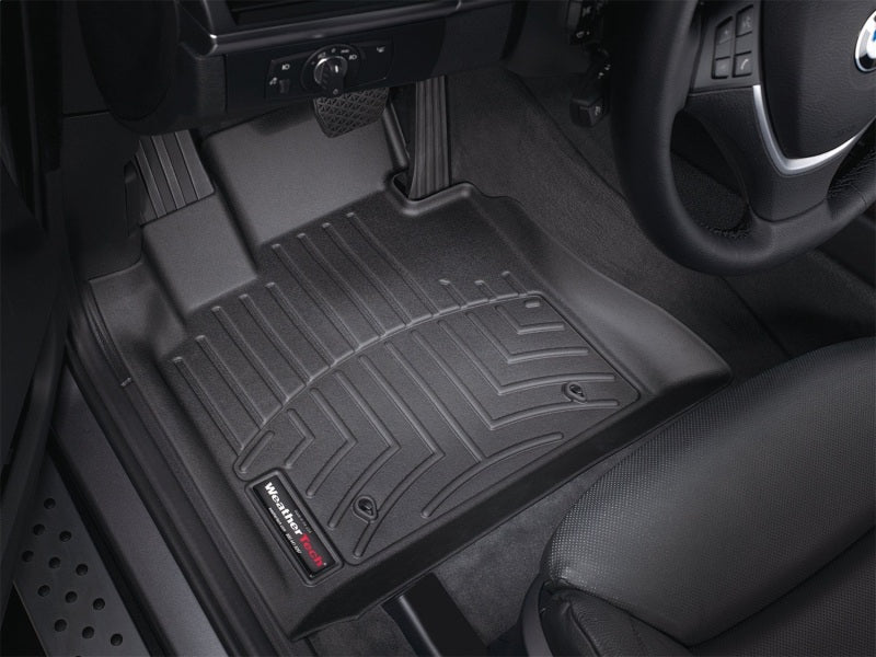 WeatherTech 07-13 BMW X5 Front FloorLiner - Black, car accessory