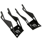 Rigid Industries Jeep JK - Double A-Pillar Mount - Mounts 2 sets of Dually/D2 for offroad lighting