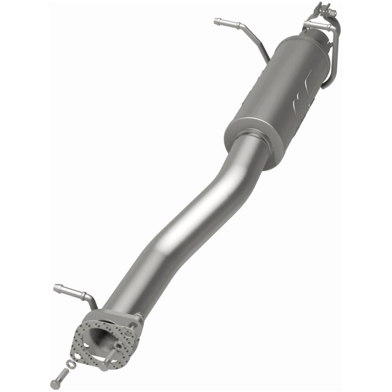 MagnaFlow D-Fit Muffler 409 SS 3in w/o Tips 19-20 Ram 1500 5.7L V8 for performance exhaust upgrades.