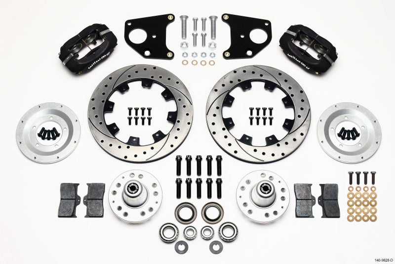 Wilwood Forged Dynalite Front Kit 12.19in Drilled 62-72 CDP B & E Body-Drum Secondary image