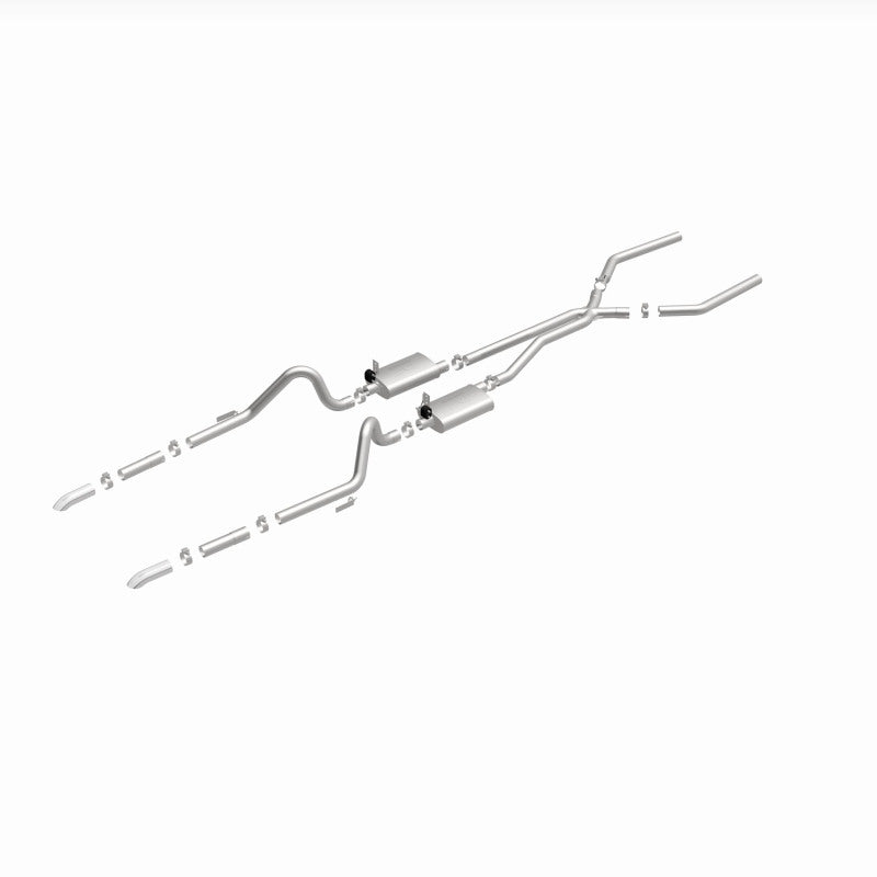 MagnaFlow Sys C/B 64-66 Ford Mustang 2.5inch exhaust system