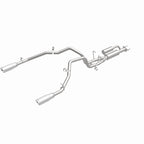 Magnaflow 25+ Ram 1500 I6 3.0L SPEQ Series Polished Cat-Back Performance Exhaust System for offroad performance upgrades.