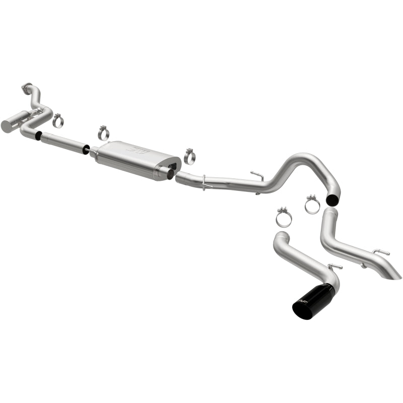 Magnaflow 2024 Toyota Tacoma Overland Series Cat-back Exhaust System for offroad performance upgrades