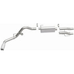 Magnaflow 2021 Ford F-150 Street Series Cat-Back Performance Exhaust System components