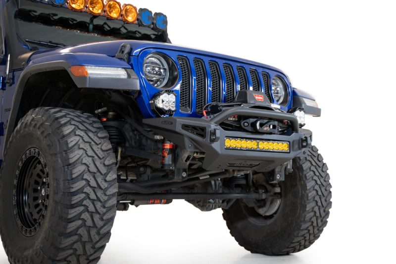 Addictive Desert Designs 18-23 Jeep JL/JT Rock Fighter Front Bumper Secondary image