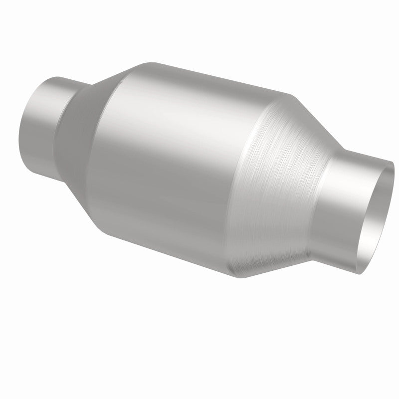 MagnaFlow Conv Univ 2.25in Inlet/Outlet Center/Center Round for offroad performance upgrades and Jeep Wrangler accessories.