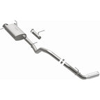 MagnaFlow CatBack 18-19 Ford Expedition V6 3.5L Gas 3in Polished Stainless Exhaust with mandrel bent piping