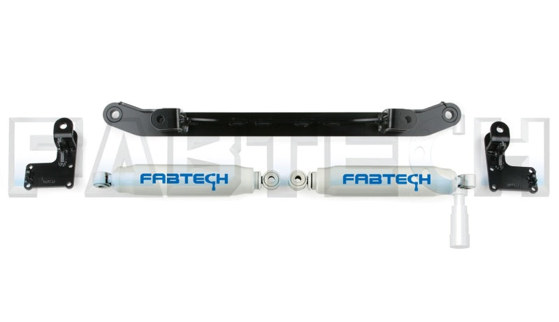 Fabtech 04-08 Ford F150 2WD/4WD Dual Performance Steering Stabilizer kit for enhanced control