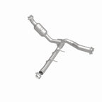 Magnaflow Conv DF 2011-2014 F-150 5.0L Underbody exhaust system for offroad parts and performance upgrades.