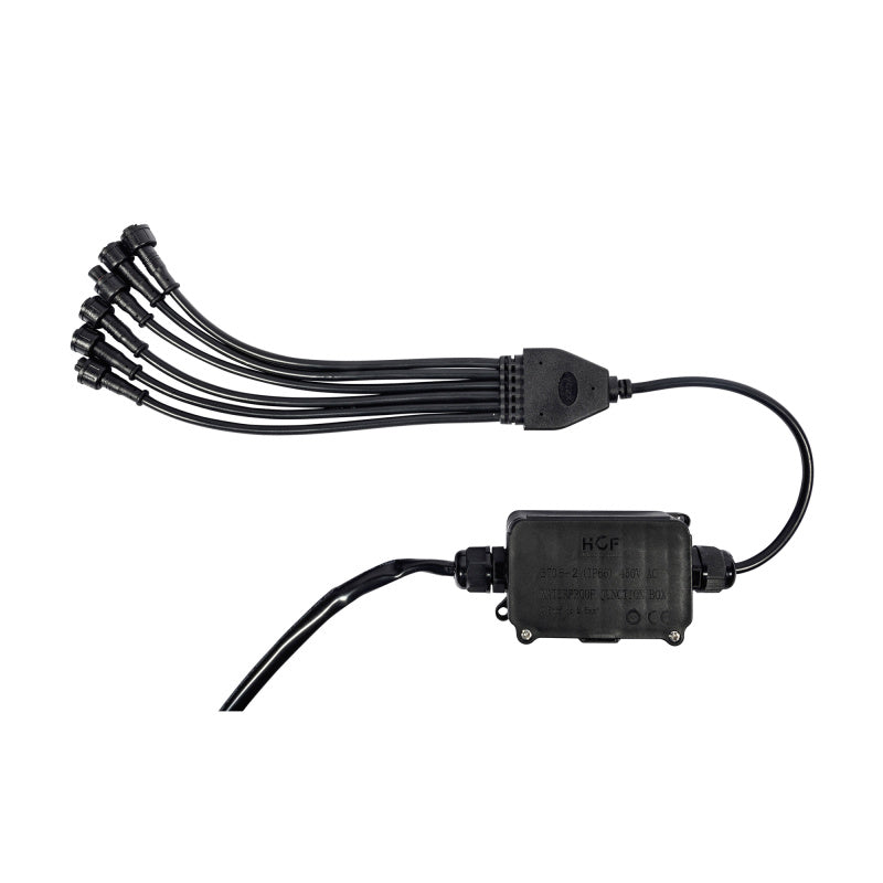 KC HiLiTES C-Series RGB LED Rock Light Kit wiring harness