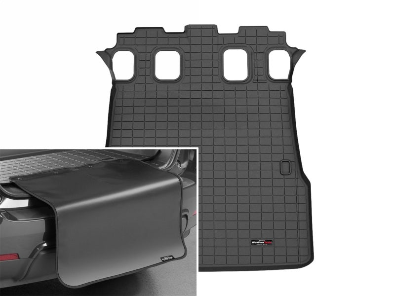 WeatherTech 25-26 Toyota 4Runner Trunk Cargo Liner w/Bumper Protector - Black Secondary image