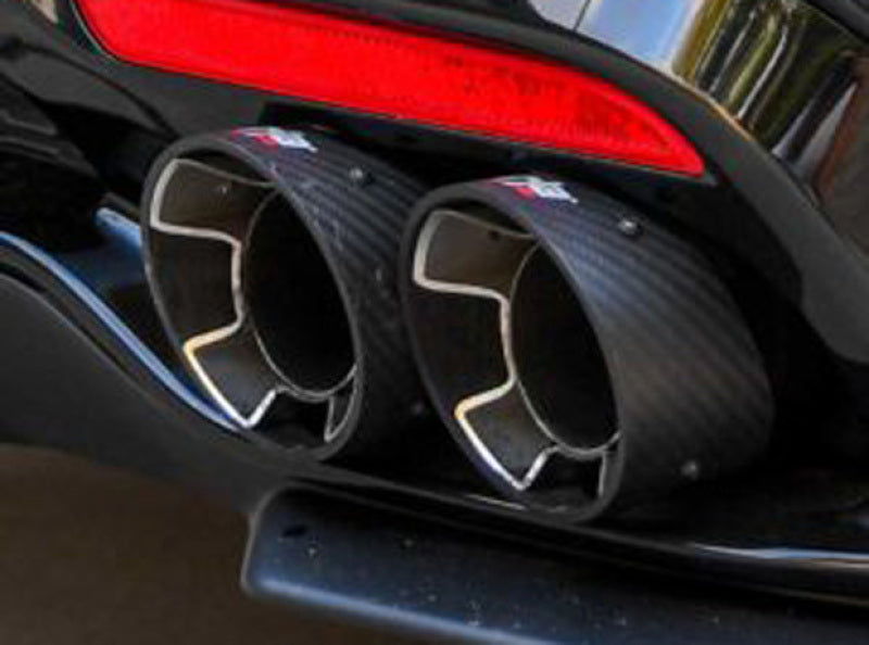 Borla 2018 Kia Stinger 2.0L/3.3L AT RWD/AWD 2.25in Carbon Fiber Tip Kit exhaust tips