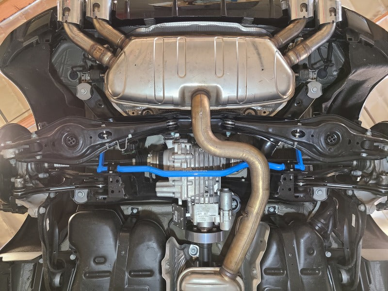 aFe 15-19 Volkswagen Golf R (MK7) L4-2.0L (t) CONTROL Series Rear Sway Bar - Blue Secondary image