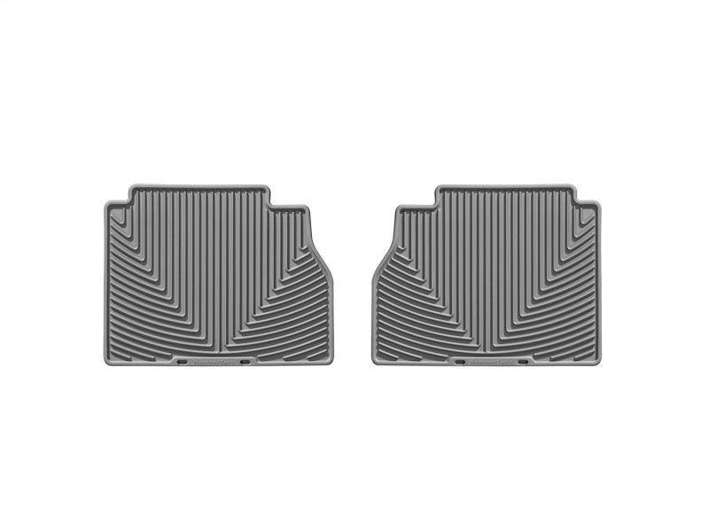WeatherTech 07+ Toyota Tundra Rear Rubber Mats - Grey Secondary image