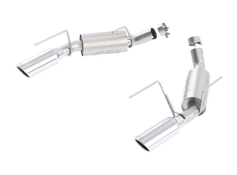 Borla 05-09 Mustang GT/Bullitt 4.6L 8cyl Aggressive ATAK Exhaust (rear section only) with chrome tips