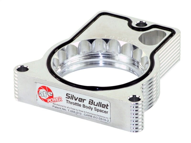 aFe Silver Bullet Throttle Body Spacers TBS GM C/K 1500 96-00 V6-4.3L Secondary image