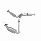 MagnaFlow Conv DF 09-13 Chevy Avalanche 5.3L catalytic converter for offroad performance upgrades.