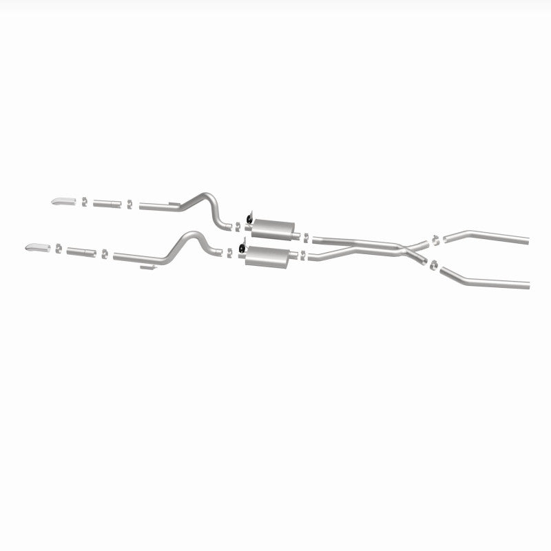 MagnaFlow Sys C/B 64-66 Ford Mustang 2.5inch exhaust system parts