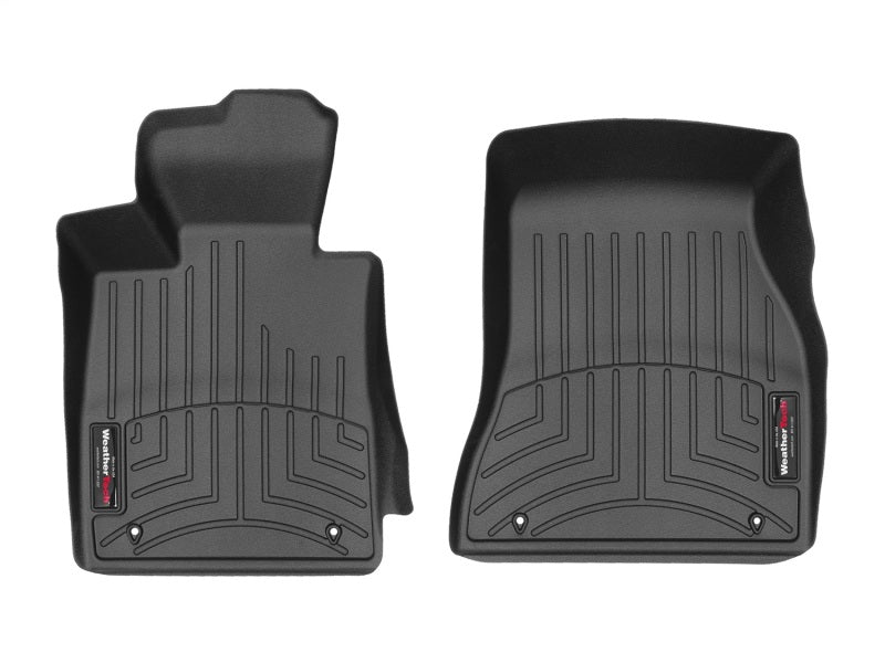 WeatherTech 2017+ BMW 5-Series Front FloorLiner - Black (xDrive Only - Does Not Fit RWD) for absolute interior protection Main image
