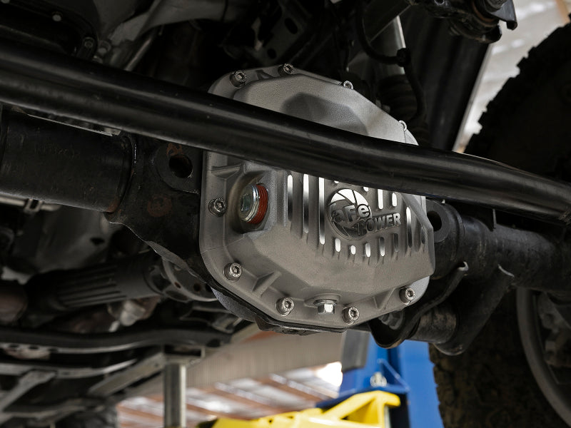 aFe Power Pro Series Front Differential Cover Raw(Dana M210) 18-19 Jeep Wrangler JL 2.0L (t) Secondary image